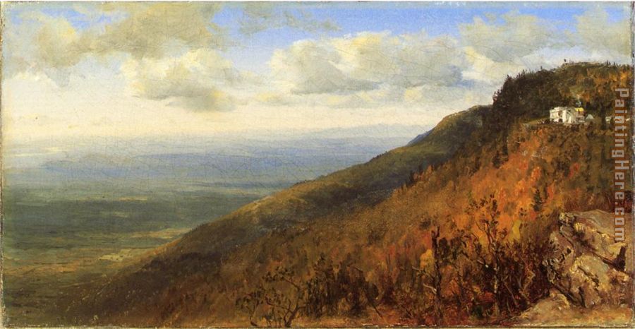 A Sketch from North Mountain, In the Catskills painting - Sanford Robinson Gifford A Sketch from North Mountain, In the Catskills art painting